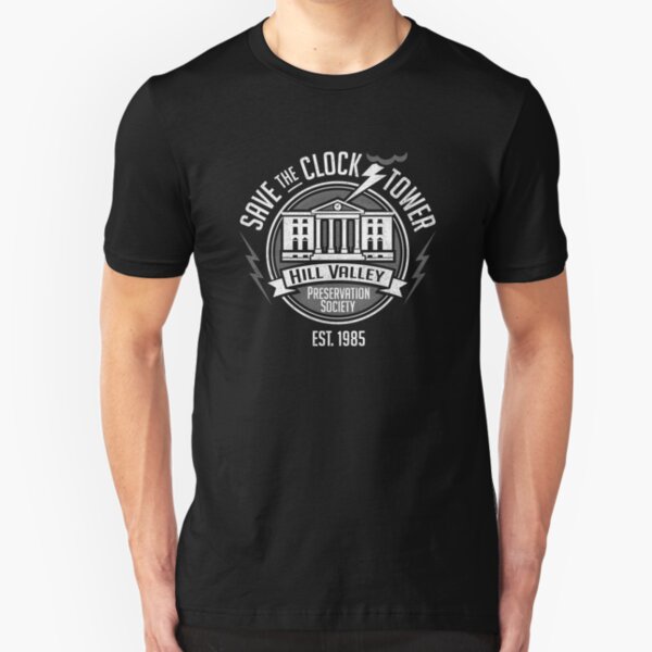 Save The Clock Tower Slim Fit T-Shirt