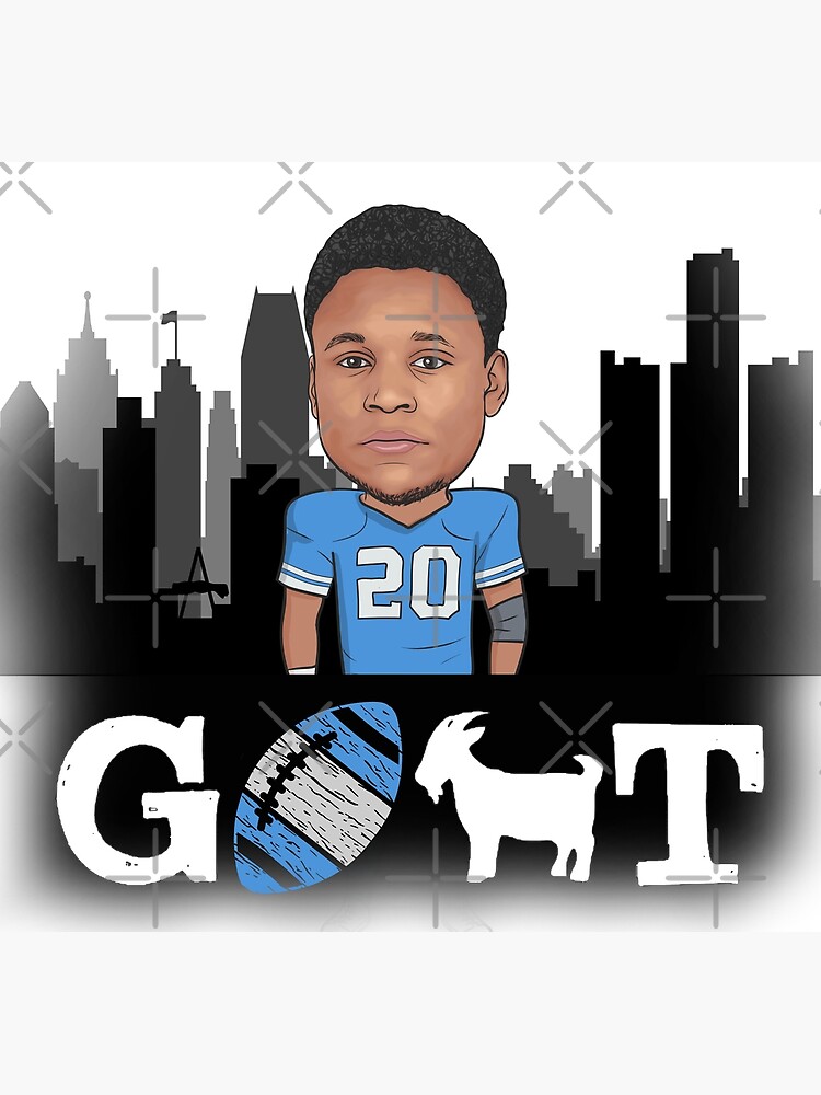 Barry Sanders - The Detroit GOAT Active T-Shirt for Sale by