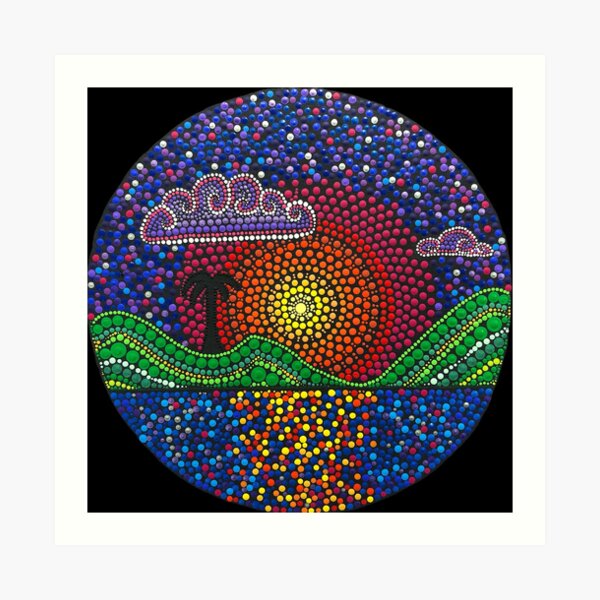 DOT DOT DOT 「Bumfire」 グラフィティアート Hypnotizing Dot Paintings by Brandon Rollin - YouTube