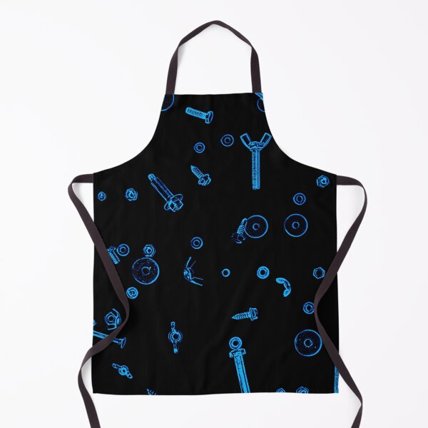 Item preview, Nuts and Bolts Blue Pattern designed and sold by mrtraz.