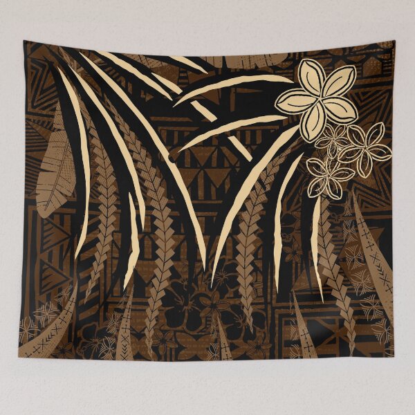 Item preview, Vintage Samoan Tribal Tapa Art-board designed and sold by sunnthreads.