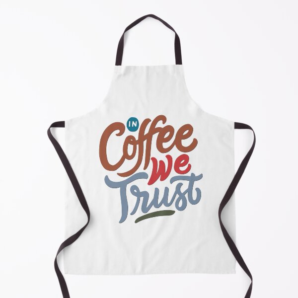 Item preview, Coffee - In Coffee We Trust designed and sold by BandMomDesigns.