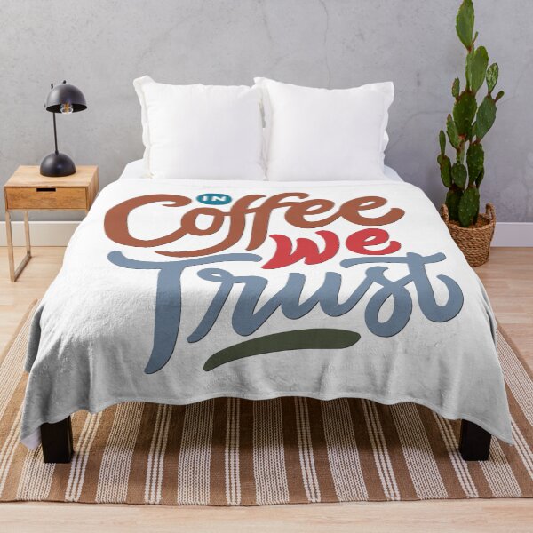 Item preview, Coffee - In Coffee We Trust designed and sold by BandMomDesigns.