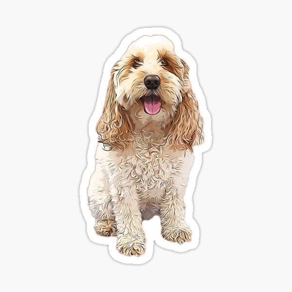 Item preview, Cockapoo Cockerpoo Cutie Doodle Dog designed and sold by ElegantCat.