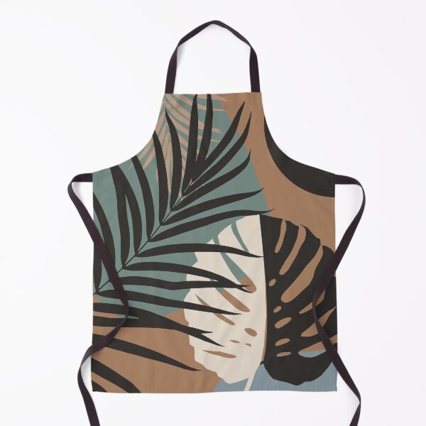 Item preview, Minimal Yin Yang Monstera Fan Palm Finesse #4 #tropical #decor #art designed and sold by Anita's & Bella's Art.