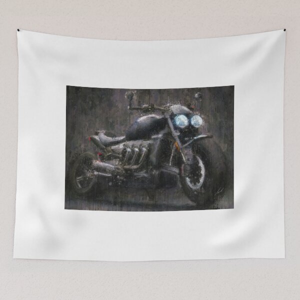 Item preview, Muscle Motorcycle Rocket - original artwork by Vart designed and sold by vartstudio.