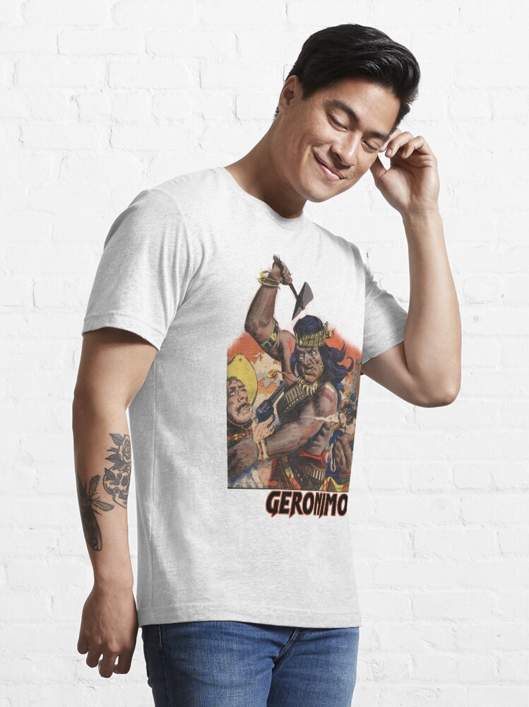 Geronimo native american war axe vintage design | Essential T-Shirt