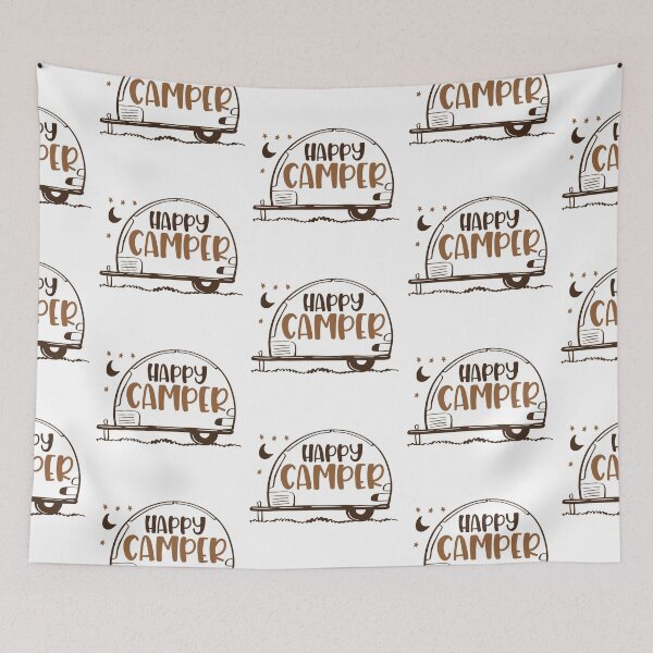Item preview, Happy Camper designed and sold by Phorase.