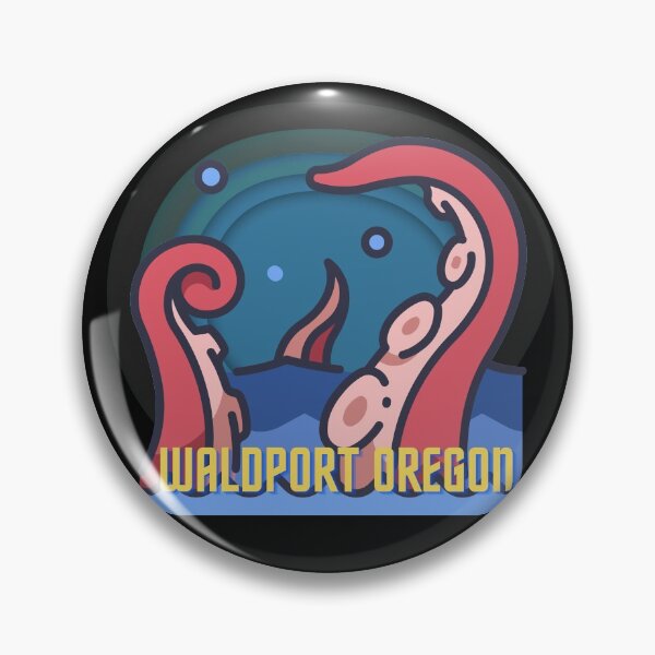 Item preview, Waldport Oregon Coast Pacific Northwest Kraken Octopus designed and sold by DansDankDesigns.