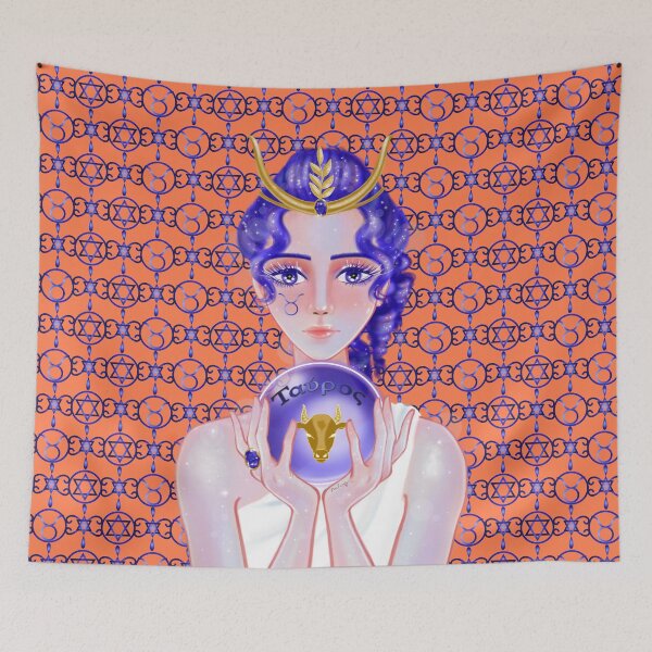 Item preview, Taurus Sapphire designed and sold by Amadeux Way.