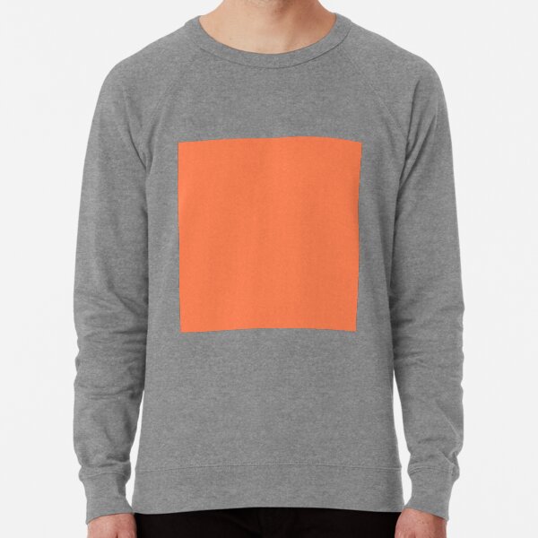 coral color sweatshirt