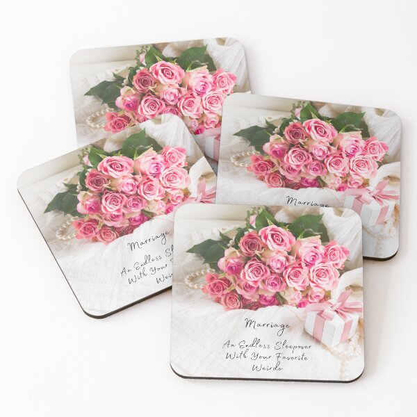 Item preview, Funny Marriage Quote, An Endless Sleepover With Your Favorite Weirdo designed and sold by MamaSweetea.