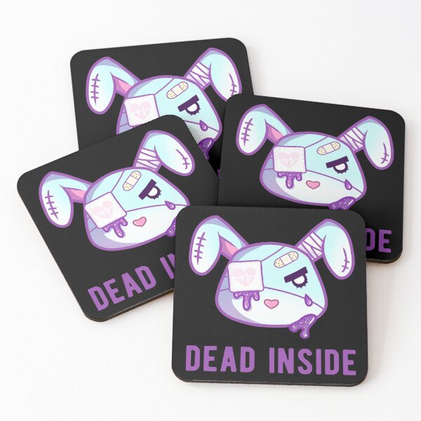 Aperçu de l'œuvre Dead Inside Bunny Yami Kawaii créée et vendue par Quineveer Alice.