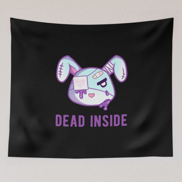 Item preview, Dead Inside Bunny Yami Kawaii designed and sold by Quineveer Alice.