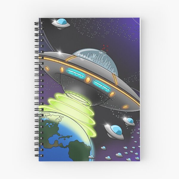 Artikelvorschau, Alien Mutterschiff Invasion entworfen und verkauft von Wxyzptlk.