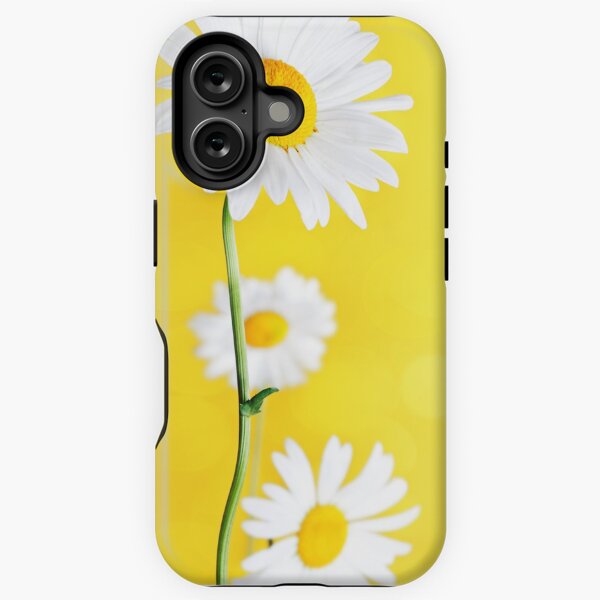Item preview, White daisy phone case designed and sold by LosersVictory.