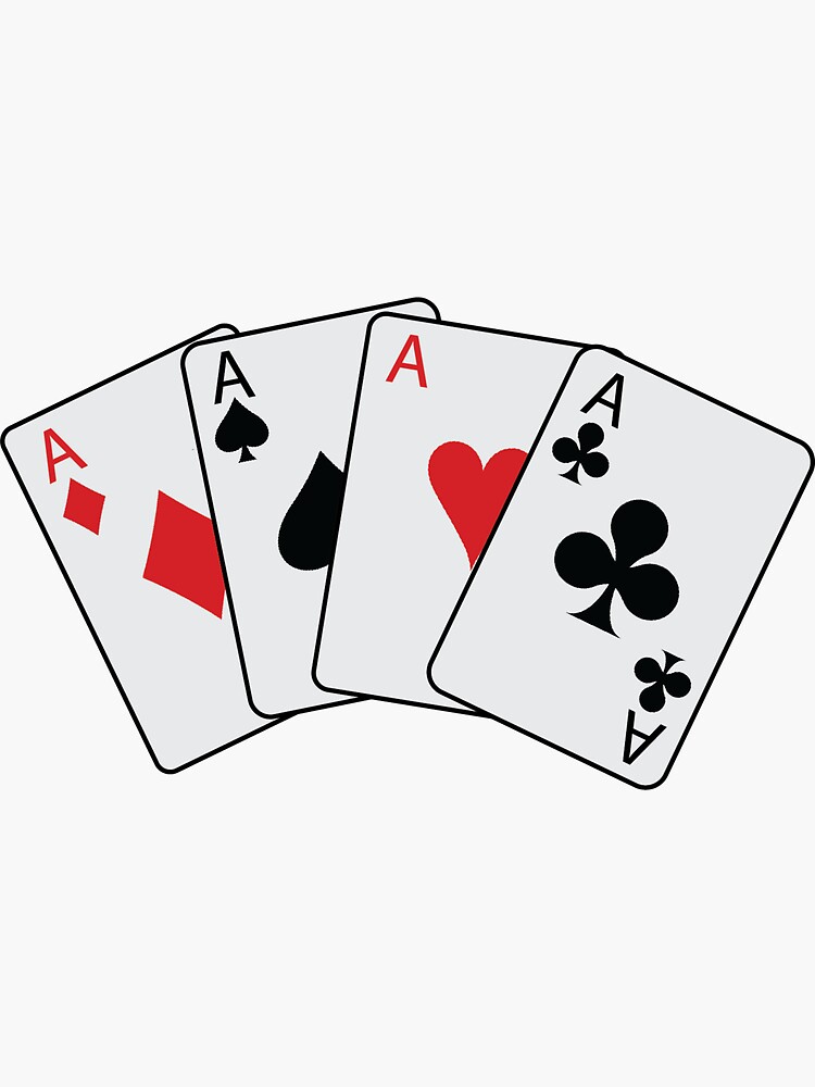 Sticker Cartes Poker - Magic Stickers