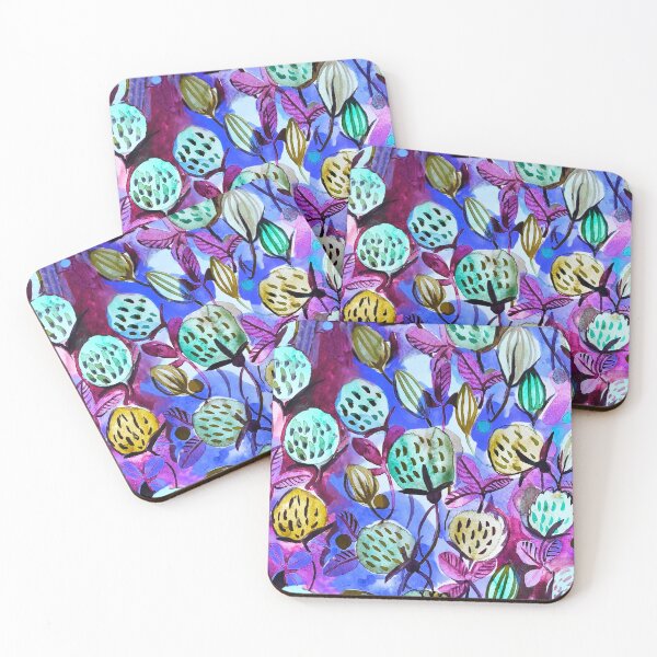 Item preview, clower field in summer night designed and sold by Tuomiartwork.