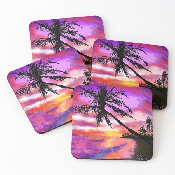 Item preview, Sunset with a parrot designed and sold by sarahpainter.