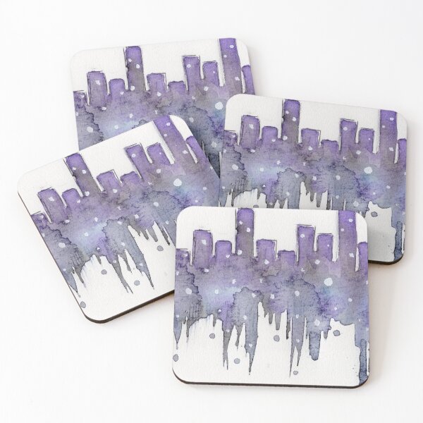 Item preview, Watercolor City  designed and sold by Asphyxia Illustrations.