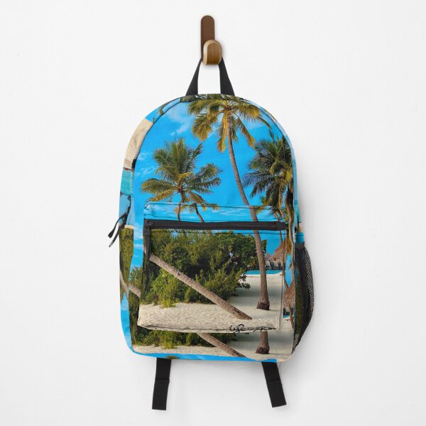 Item preview, Palm Trees at Maldives Beach designed and sold by HappyLife4U.
