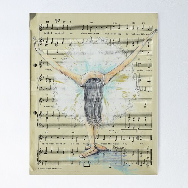 Item preview, Painted Dancer designed and sold by Sara Riches.