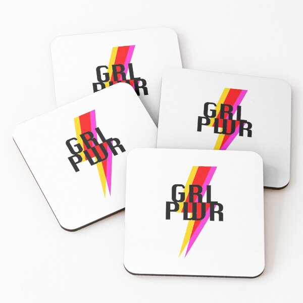 Item preview, GRL PWR Girl power feminist design for equality designed and sold by OK SKETCHY.