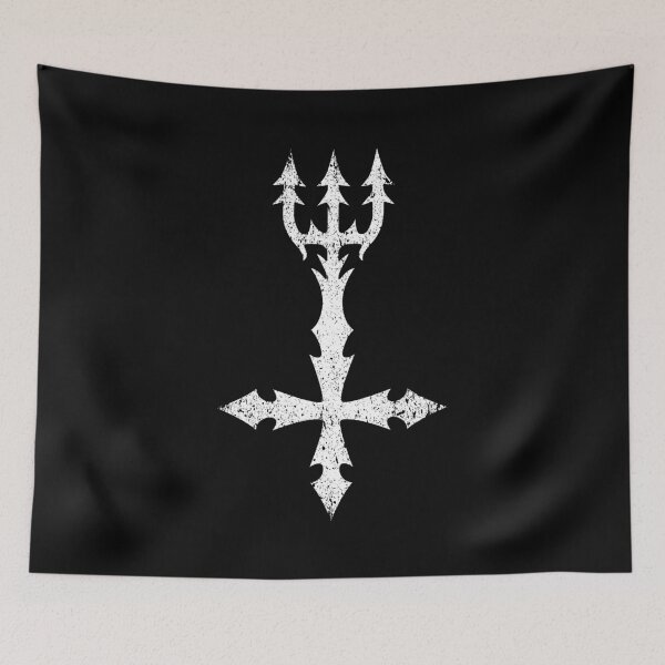 Item preview, Dissection Inverted Cross White Texture designed and sold by watermelon-ca.
