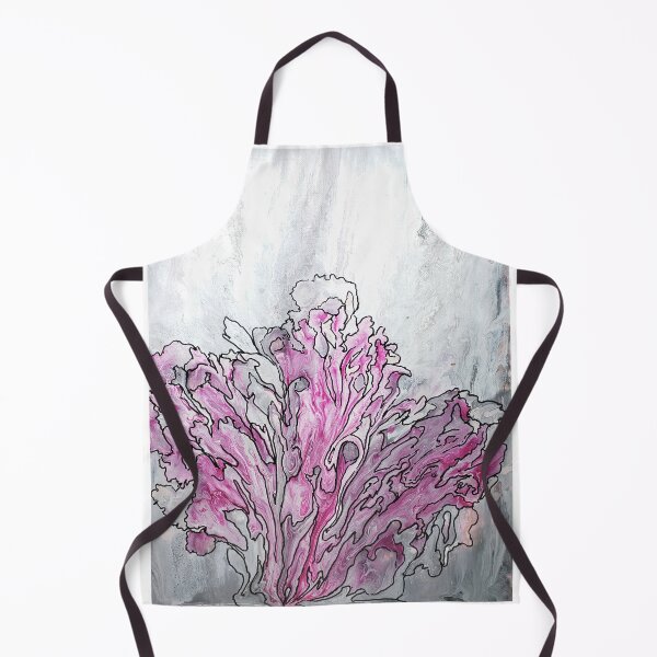 Item preview, Flores Rosadas Abstractas Mármol Gris designed and sold by LivingArtBrenda.