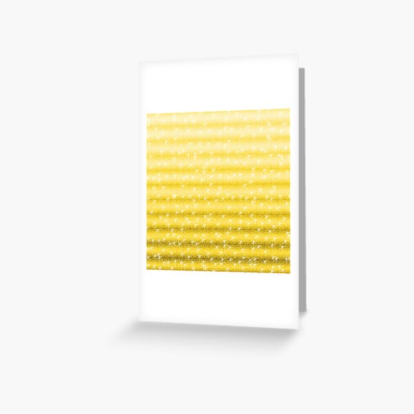 Yellow Glitter Art Greeting Card for Sale by Dizzydot