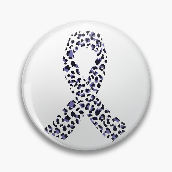 Item preview, Leopard Cancer Ribbon designed and sold by mrsalbert.