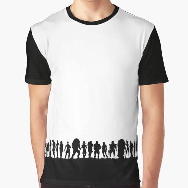 mass effect character silhouettes Graphic T-Shirt