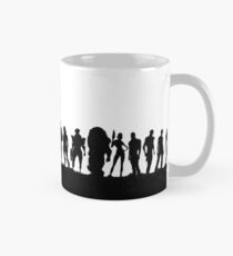 mass effect character silhouettes Mug