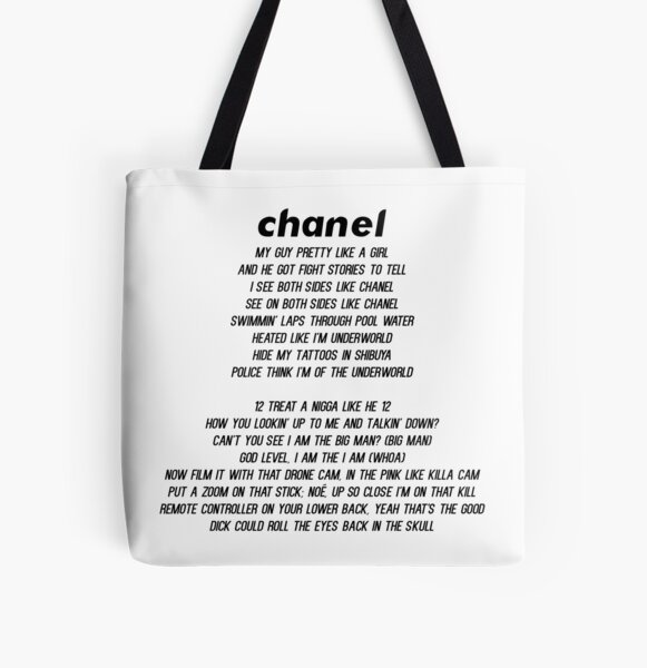 Chanel - Frank Ocean Tote Bag for Sale by claywalkr