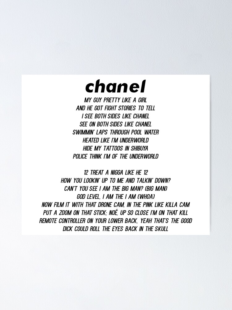Chanel Girl Poster