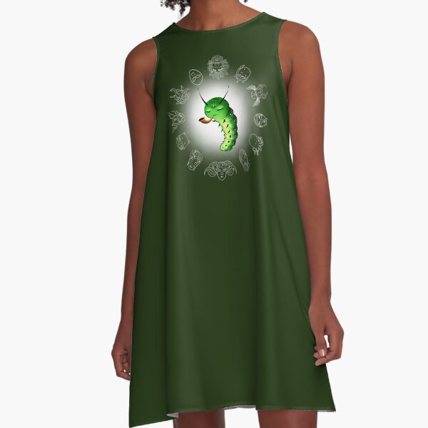 Caterpillar - Pipe Logo A-Line Dress