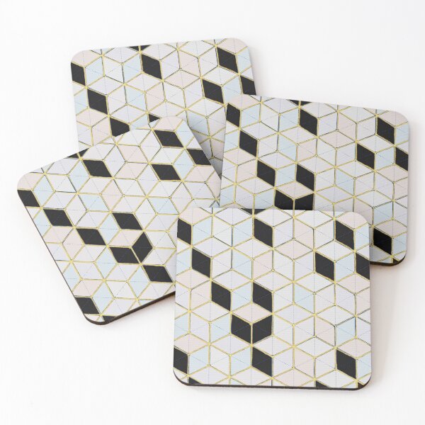 Item preview, Cubes Geometric Arts designed and sold by vortexatelier.