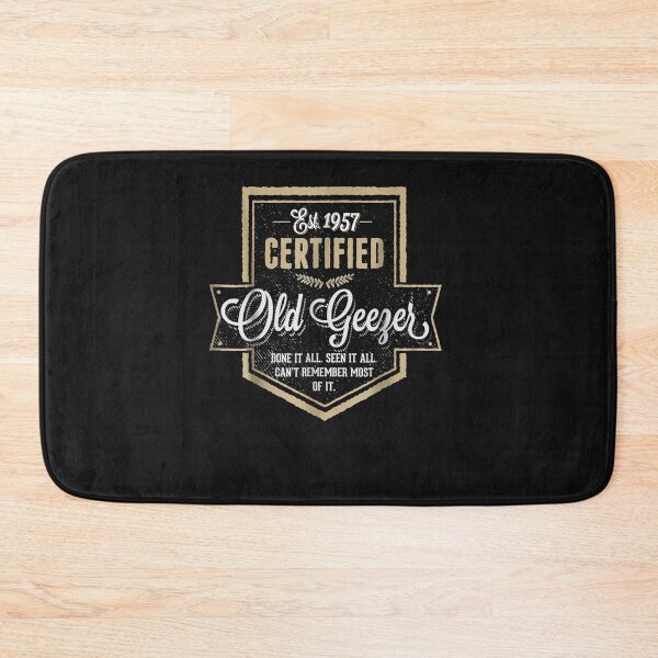 Item preview, Certified Old Geezer Funny 60th Birthday Men Shirts or Gifts designed and sold by Lukifo-Mission.