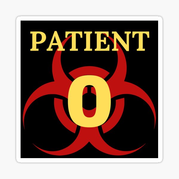 Patient 0 Sticker