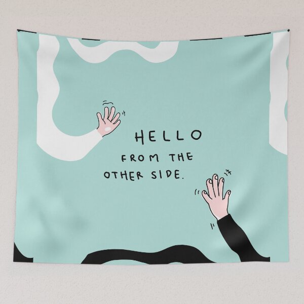 Item preview, Hello from the other side designed and sold by BorneowithLove.