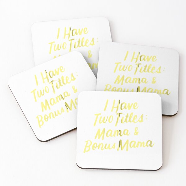 Item preview, Mama And Bonus Mama Mothers Day Idea Best Step Mom designed and sold by harneetma4mar4.