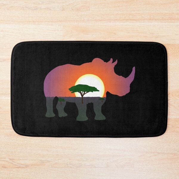 Item preview, Biome Series: Savannah Rhino designed and sold by Furmidable Designs.