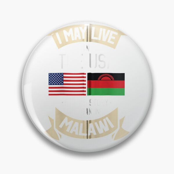 Item preview, Malawi American Flag USA Malawian Roots designed and sold by raelinema9mar1.