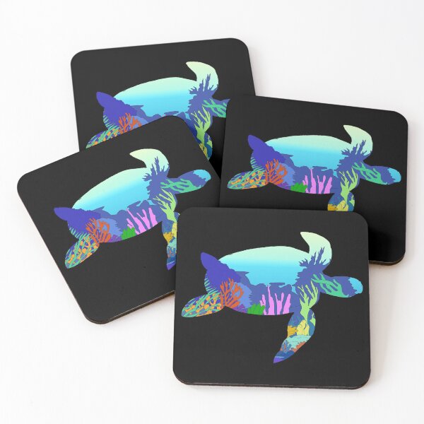 Item preview, Biome Series: Reef Sea Turtle designed and sold by Furmidable Designs.
