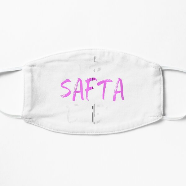 Best Safta Ever Cool Funny Mothers Day Flat Mask