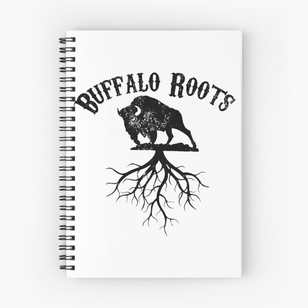 Aperçu de l'œuvre Copie de copie de racines de buffle avec texte grunge noir créée et vendue par ScapegoatPrints.