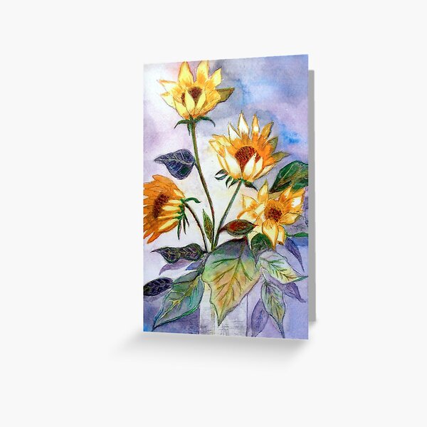 Sunflowers Greeting Card
