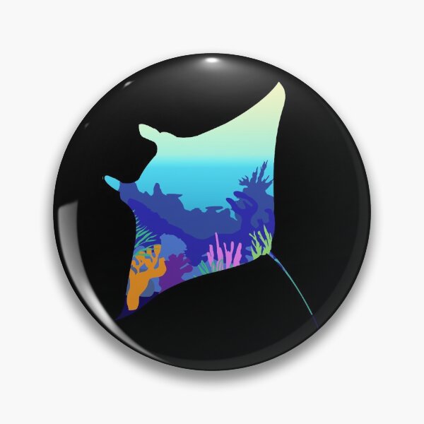 Item preview, Serie Bioma: Reef Manta Ray designed and sold by Furmidable Designs.