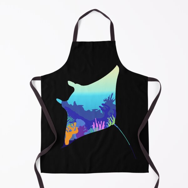 Item preview, Biome Series: Reef Manta Ray designed and sold by Furmidable Designs.