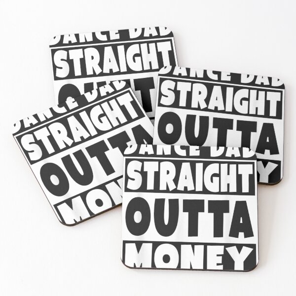 Item preview, Mens Dance Dad Straight Out Of Money T-Shirt Funny Father Gift designed and sold by Lukifo-Mission.